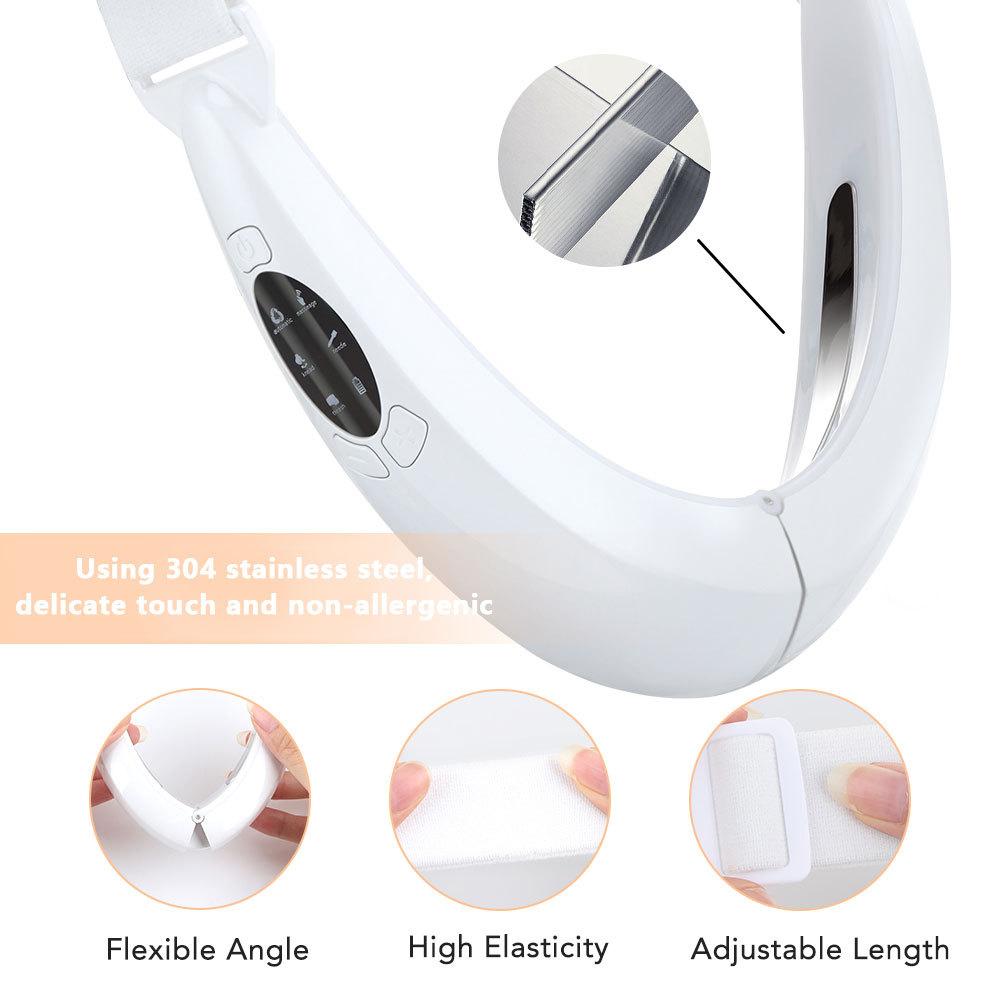 Microcurrent Face Slimming Massager Vibration Facial Massage For V-Line Facial Beauty And Double Chin Jaw Muscles Tightening