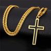 Men 'S Fashion Jewelry Stainless Steel Cross Necklace 