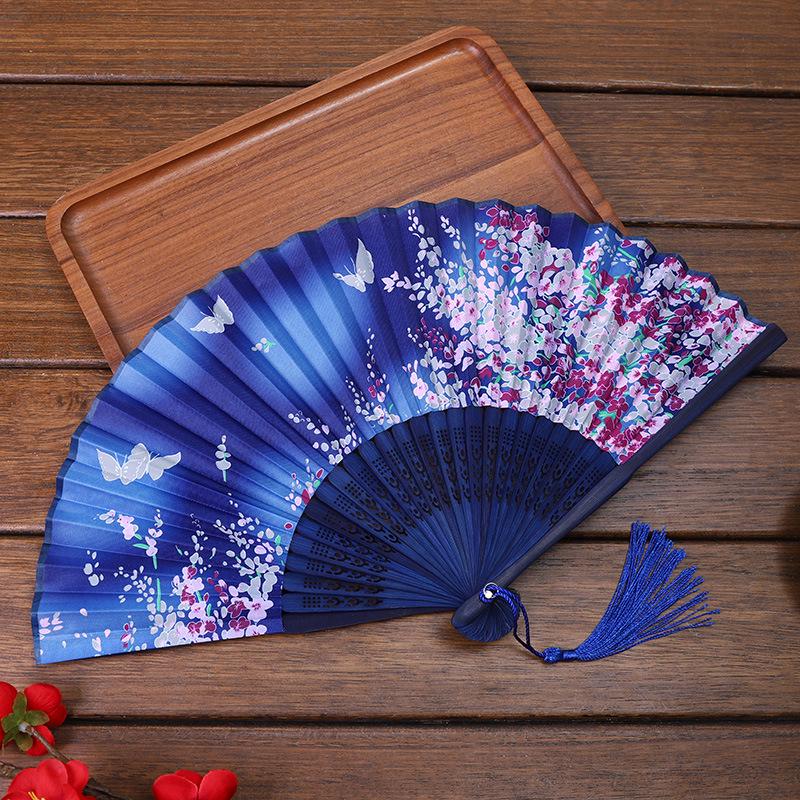 Ancient Style Folding Fan: Hanfu Dance Accessory & Photo Prop