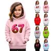 Sweatshirts For Teen Girls Hoodies Long Sleeve Drawstring Pullover Cute Oversized Hoodie