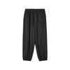 Skechers Sports Alliance Series FW24 Breathable Cuffed Comfortable Knitted Joggers Unisex Joggers Carbon-Black L424U007-0018