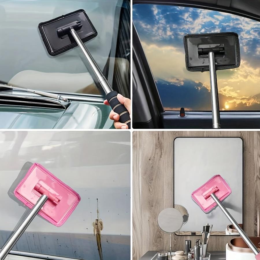 1PC Multi purpose telescopic glass wiping car glass wiping fish tank telescopic glass wiping bathroom cleaning glass