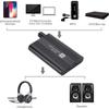 Portable HiFi Headphone Amplifier Amp 3.5mm Headset Amplifier Two-Stage GAIN