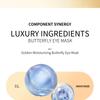 Golden Butterfly Eye Mask SADOER Eye Mask 15g Moisturizing Tablets