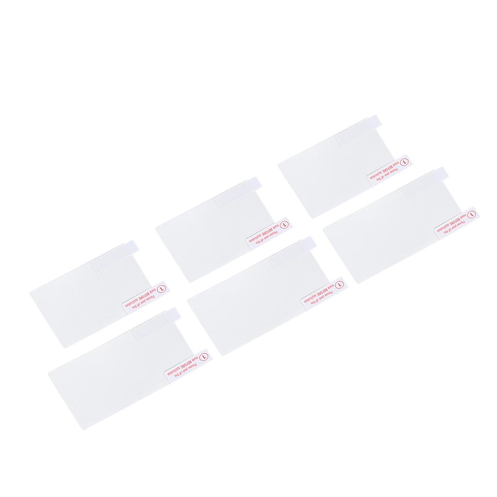 3 Set LCD Screen Protector for 3DS Tempered Glass Top Screen Protector and HD Clear PET Film Bottom Screen Protective