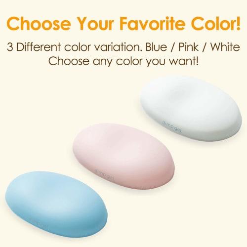 ELECOM Wrist Rest Dip Gel Gel White MOH-DG01WH