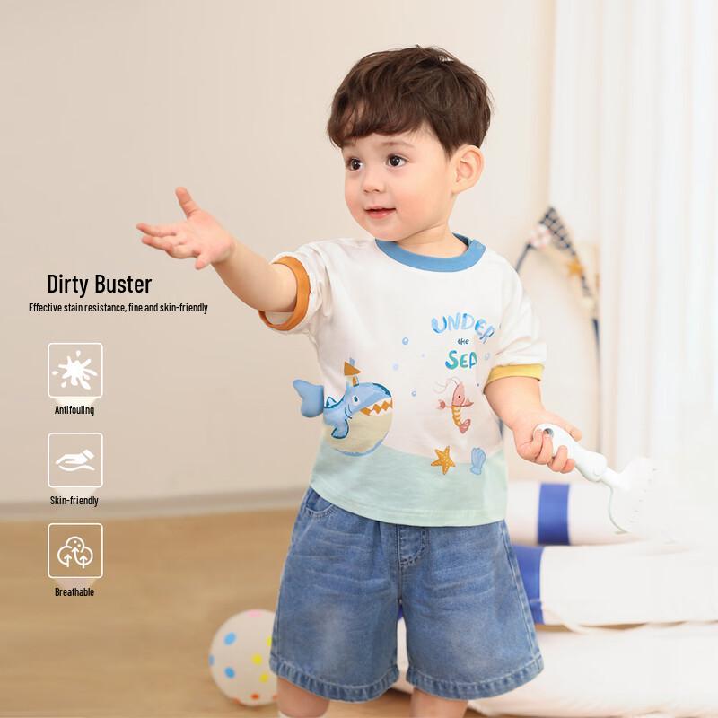 LUSON Baby Boys' Casual Summer Outfit Set