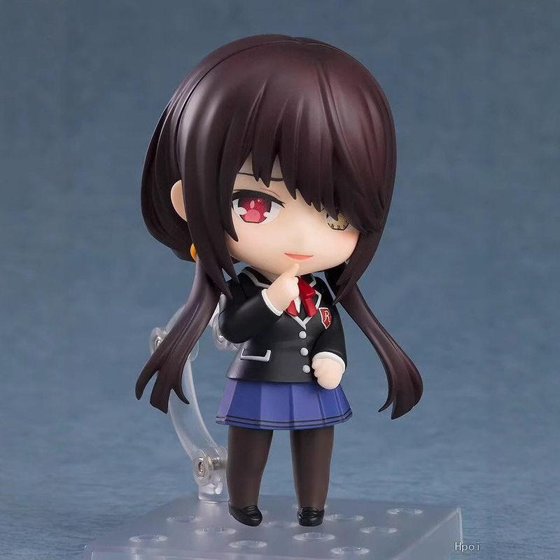 10cm Date A Live #2455 Tokisaki Kurumi Jk Ver. Articulated Action Figure Desktop Ornament Trendy Toys Surprise Gift Collectable