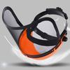 Chainsaw Face Shield Full Protection Safety Mask Mesh Visor Face Shield Anti-Splash Face Guard for Gardening Yard Work And Wood Cutting