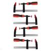 4pcs Steel Construction Bar Clamps Quick Slide Parallel Clamps Woodworking Clamps  Woodworking