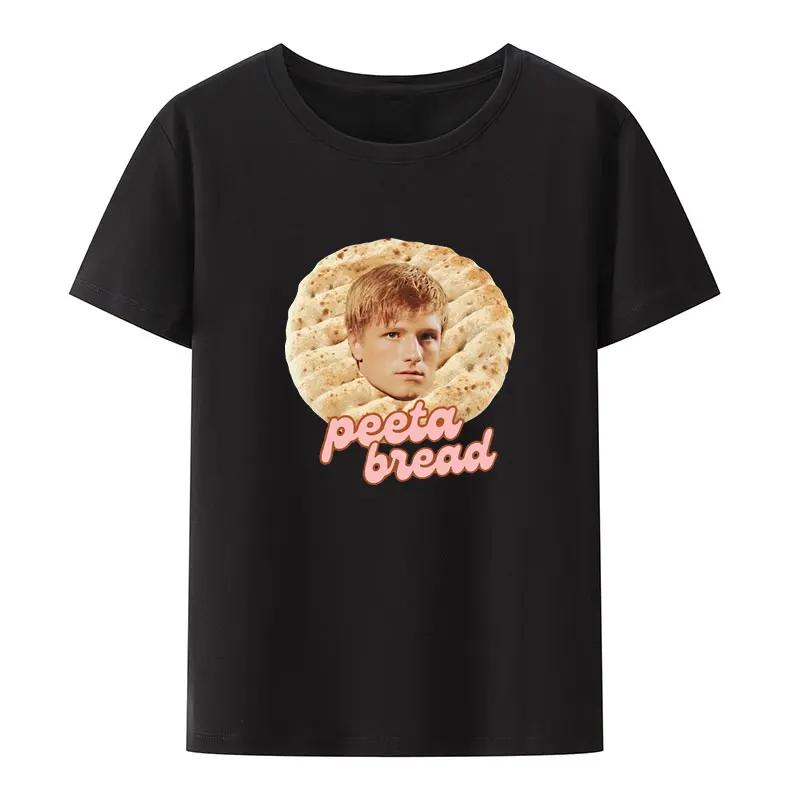 Josh Hutcherson Peeta Bread Essential T-Shirt Techweare Hipster Clothes Y2k Streetwear T-shirts Novelty Humor Tops Cool
