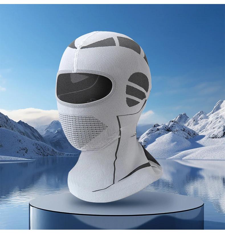 

Мужской и женский термостойкий шарф, зимняя лыжная шапка, Балаклава, полнолицевая маска, лыжный велосипедный охотничий головной убор, крышка для шлема, кепка с вкладышем