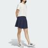 adidas Verbiage Comfortable Simple Casual Skirt Women Skirts Deep-Indigo White JZ1610