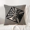 W-West Coast C-Choppers Cushion Cover Summer Coolness Linen Fabric Double-Sided Printing Pillow Case Sofa Home Decor Gift