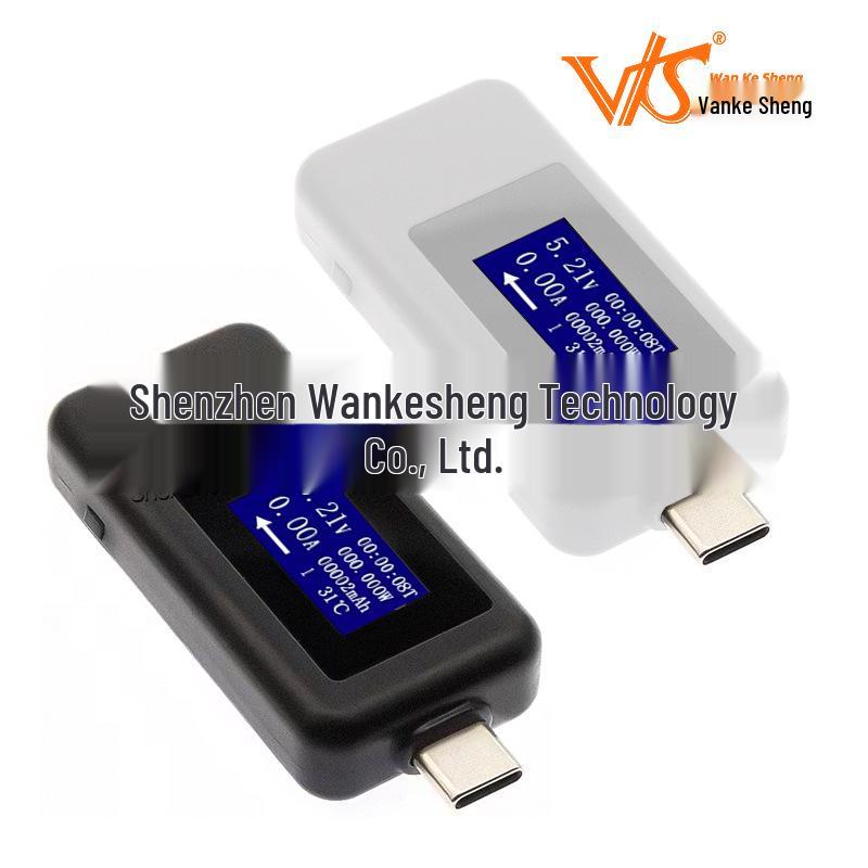 Type-C Multi-Functional USB Tester & Charger with Digital Voltmeter/Ammeter Display
