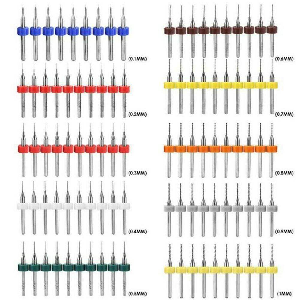 Professionelles Hartmetall-Gravierfräser-Bit-Set 10 Stück 0-11mm Durchmesser