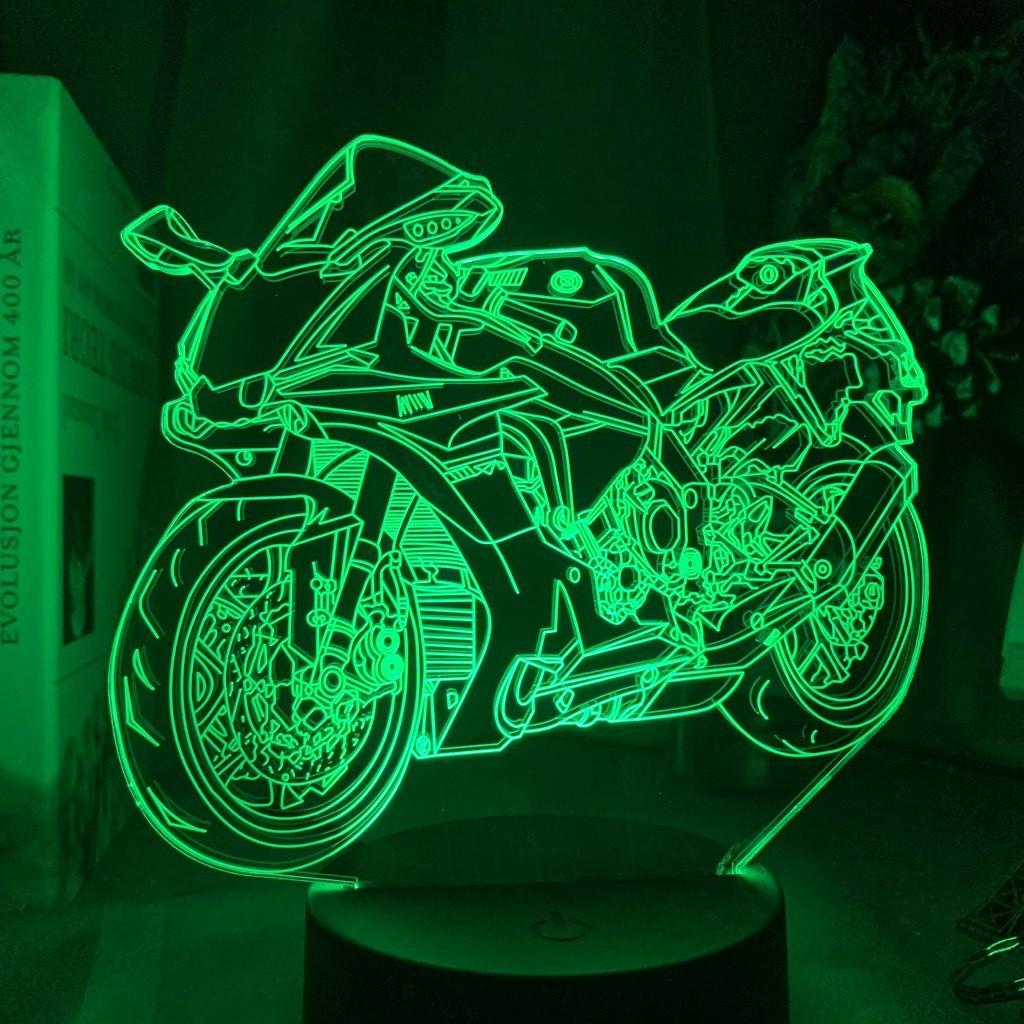 Themed Transportation 3d Led Night Lamp Touch Switch Multicolor Lighting Bedroom