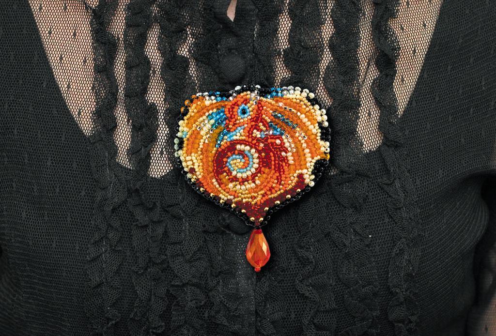 Set für Perlenstickerei-Dekorationen auf natürlicher künstlerischer Leinwand Abris Art Animals