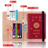 Passport Premium PU Storage Air Ticket Travel Accessory [SZSL] Anti-Skimming Case, Leather, Multi-Function Pockets, Cover, RFID, Anti-Magnetic,