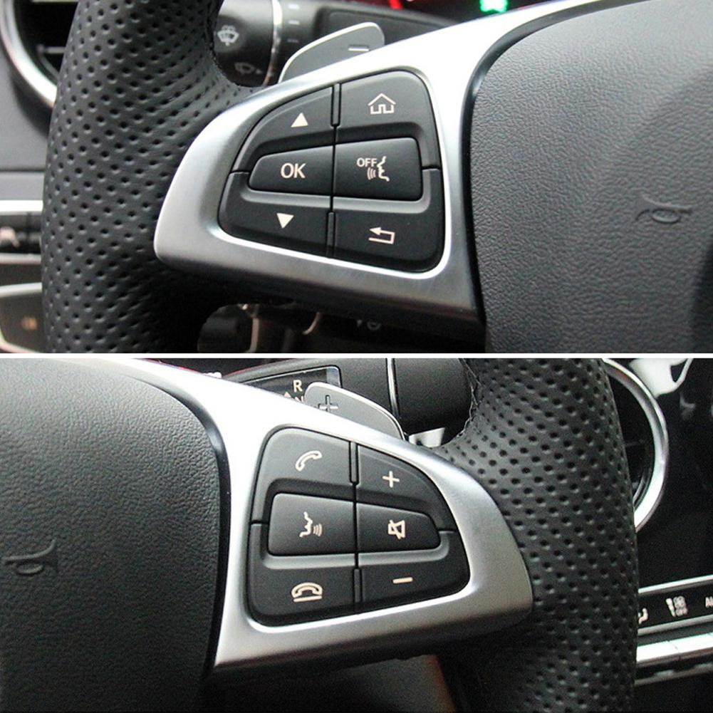 0999050200 Car Steering Wheel Left/Right Switch Button Replacement Parts for Mercedes Benz C GLC Class