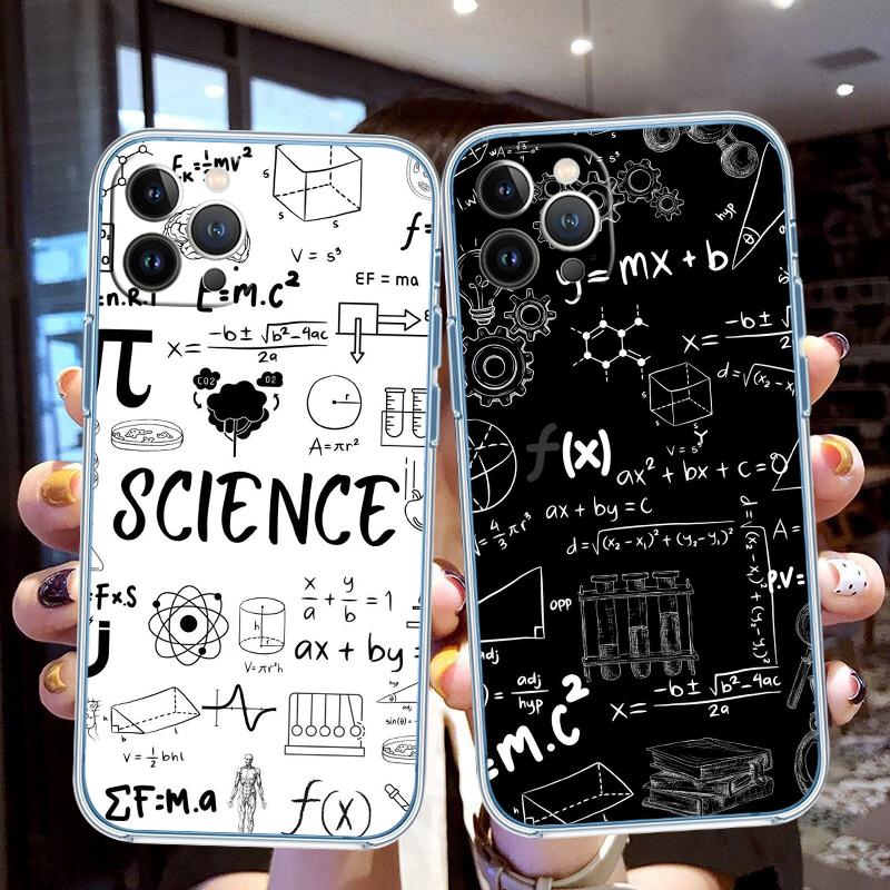 CJ27 Chemical Maths Equation Formula Phone Case for Samsung Galaxy A04 A04S A14 A23 A34 A54 M23 M33 M52 M53