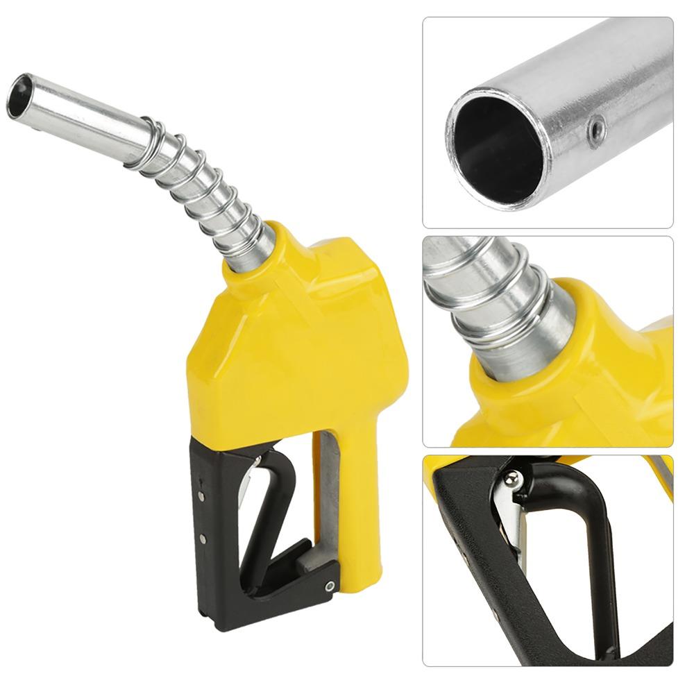 Yellow Automatic Fuel Nozzle Automatic Cut Off Fuel Dispensing Tool Oil Dispensing