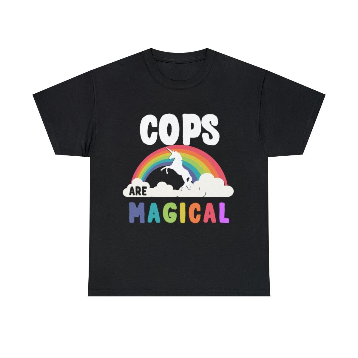 

Cops Are Magical Graphic Tee Shirt, S-5XL S