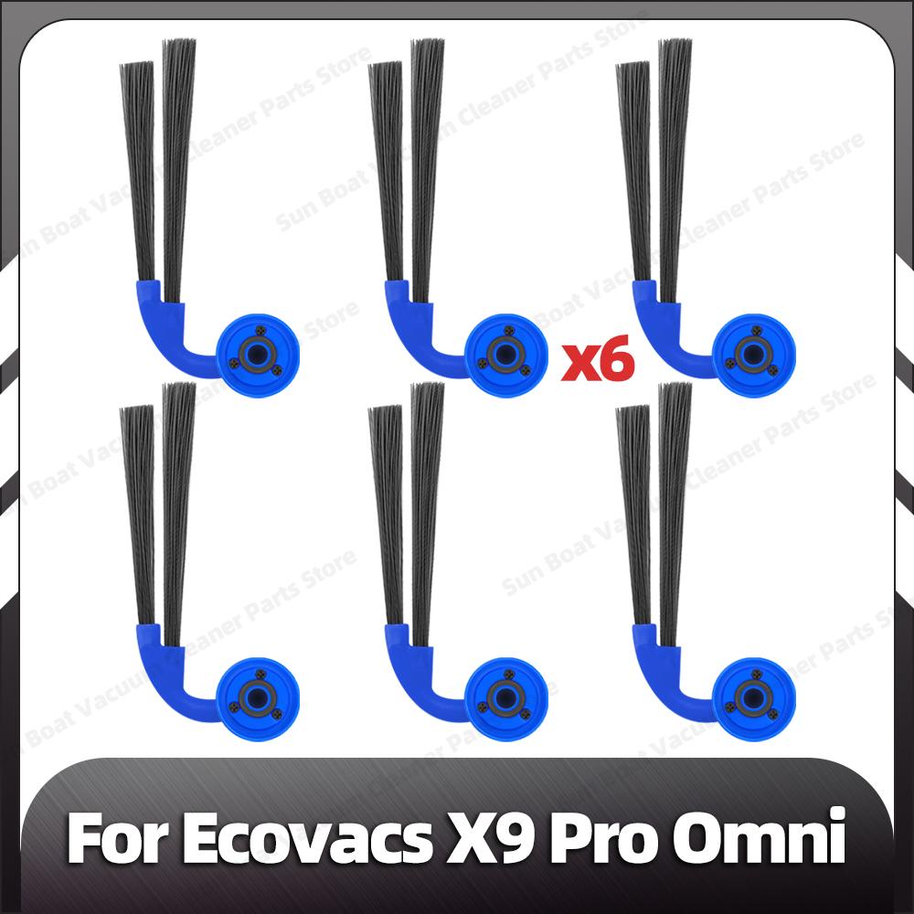 Kompatibel für Ecovacs X9 Pro Omni / YEEDI S16 PLUS Haupt-Seitenbürste HEPA-Filter Mopp-Rolle Staubbeutel Ersatzteile