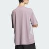 Adidas Future Style Short Sleeve T-Shirt With Printed Logo Men Tops Purple Pink JI9881