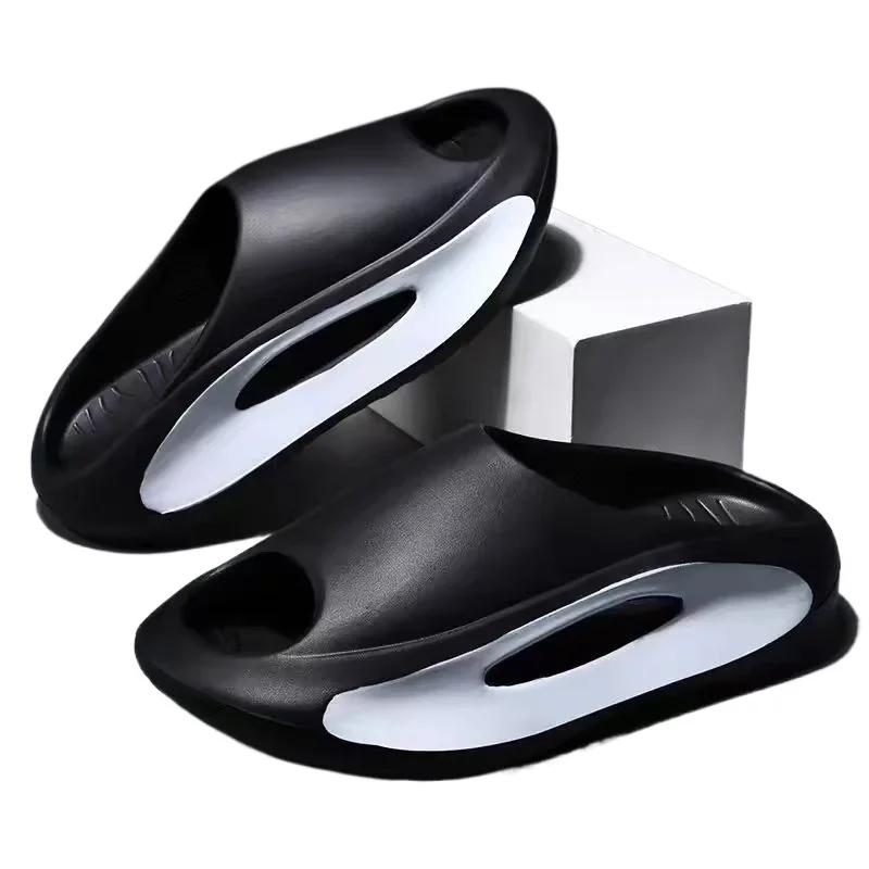 2024 New Summer Women's Men's Sports Shoes Slippers Soft EVA Hollow Unisex Sports Sandals Casual Beach Shoes Mens Shoes