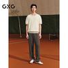 GXG Men's Round Neck Short Sleeve Knit T-Shirt