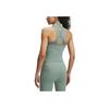 Under Armour Vanish Elite SS25 Breathable Slim Fit Fashion Solid Color Tank Top Women Tops Lime-Green 1389874-348