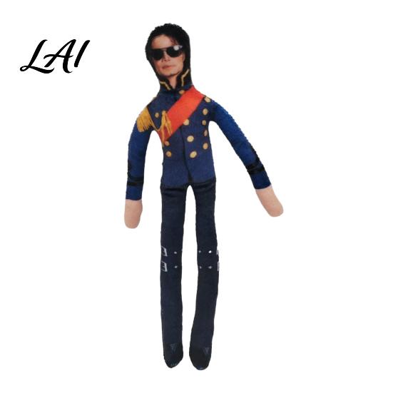 Decorative Home Accents Abstract Character Plush Figure Creative Punk Style Stuffed Animal Toy with Cozy Bedroom Decoration Wire Comfortable Cuddle