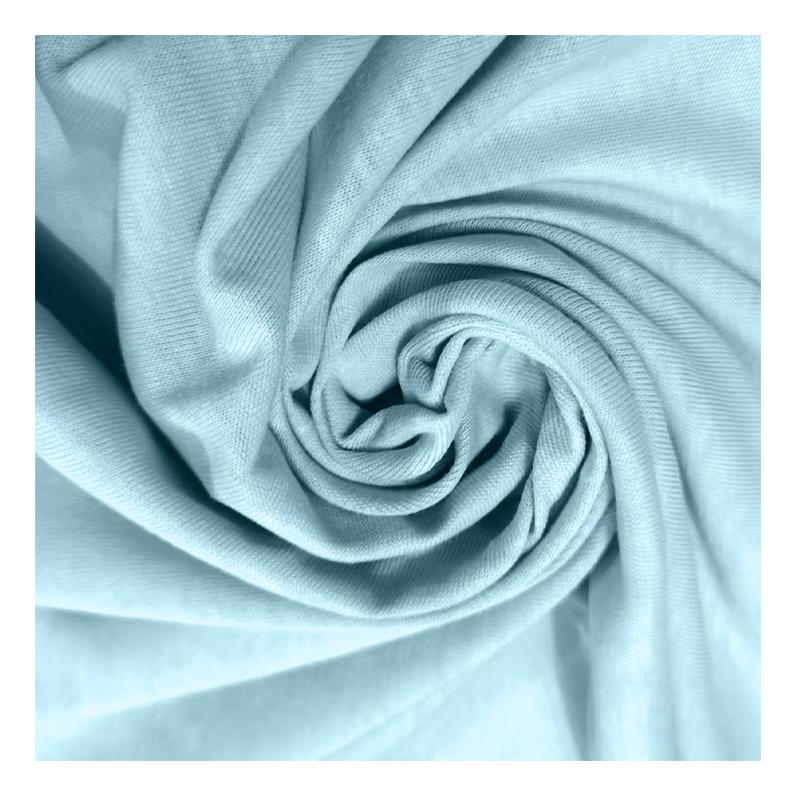 62005 Eco Friendly Hemp Organic Cotton Spandex Blend OEKO-TEX Certified Jersey Fabric for T-Shirts and Bedding