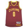 NBA Swingman Fan Edition 0 Kevin Love Away Jersey Unisex Basketball Jersey Wine-Red 7470A-327-K92630