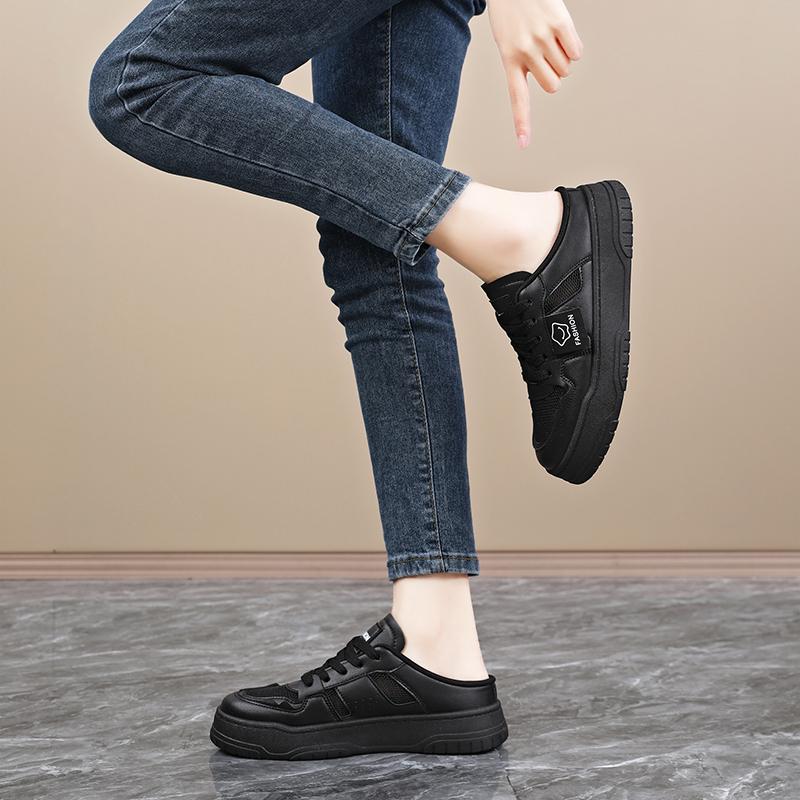 Women Summer Sandals Beige Clogs Casual Girl Slippers Backless Sneakers Black Casual Sport Sandals