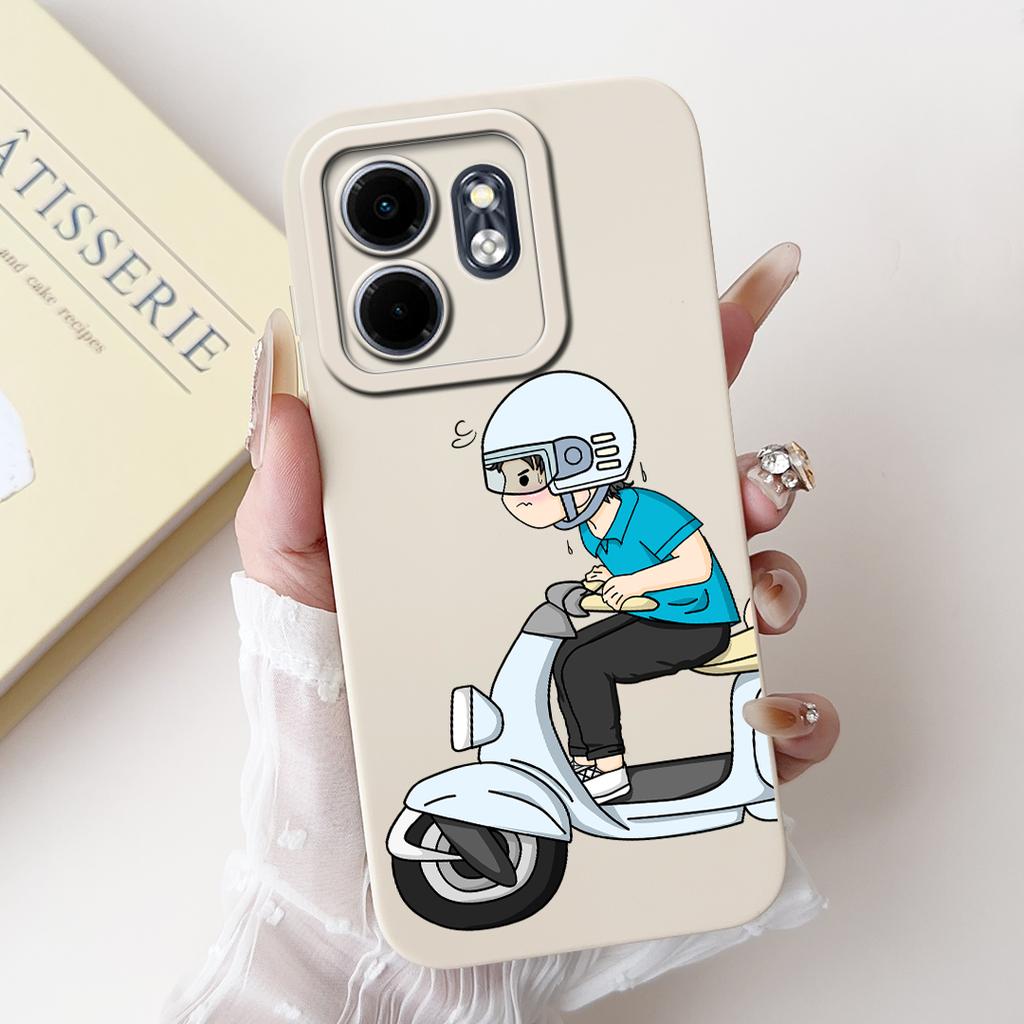 For Infinix Smart 9 Case Hot50i X6531 Luxury Art Painted Cover Soft Silicone Phone Cases For Infinix Hot 50i Smart9 X6532 Fundas