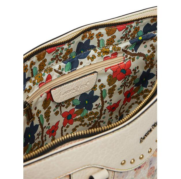 Handbag Laura Vita Amber 02 White