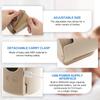 ABS Portable Bottle Warmer Bag 360° Heating Baby Bottle Warmer Bag 6 Temperature Setting Intelligent Milk Warming for Home