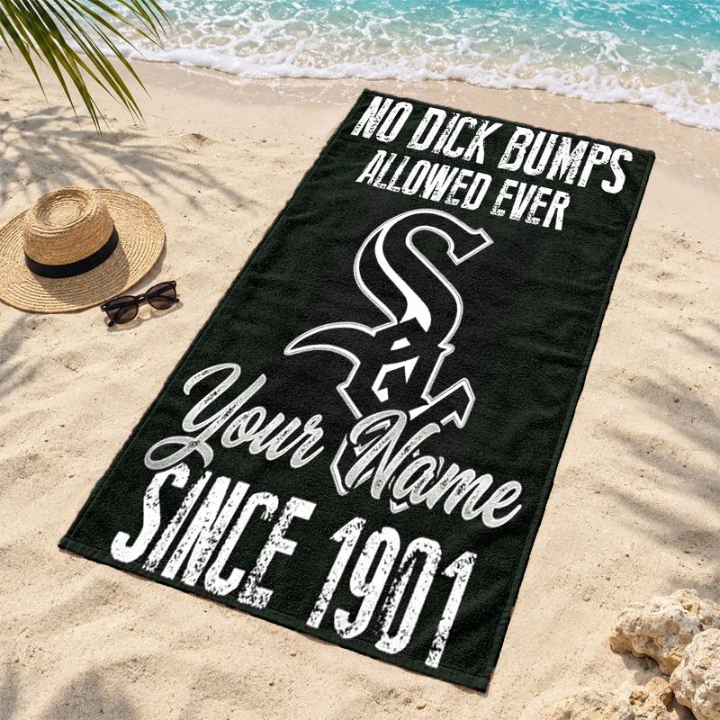 Chicago White Sox Custom Name Beach towels also serve as bath towels summer essential a musthave for the outdoors the beach and the pool