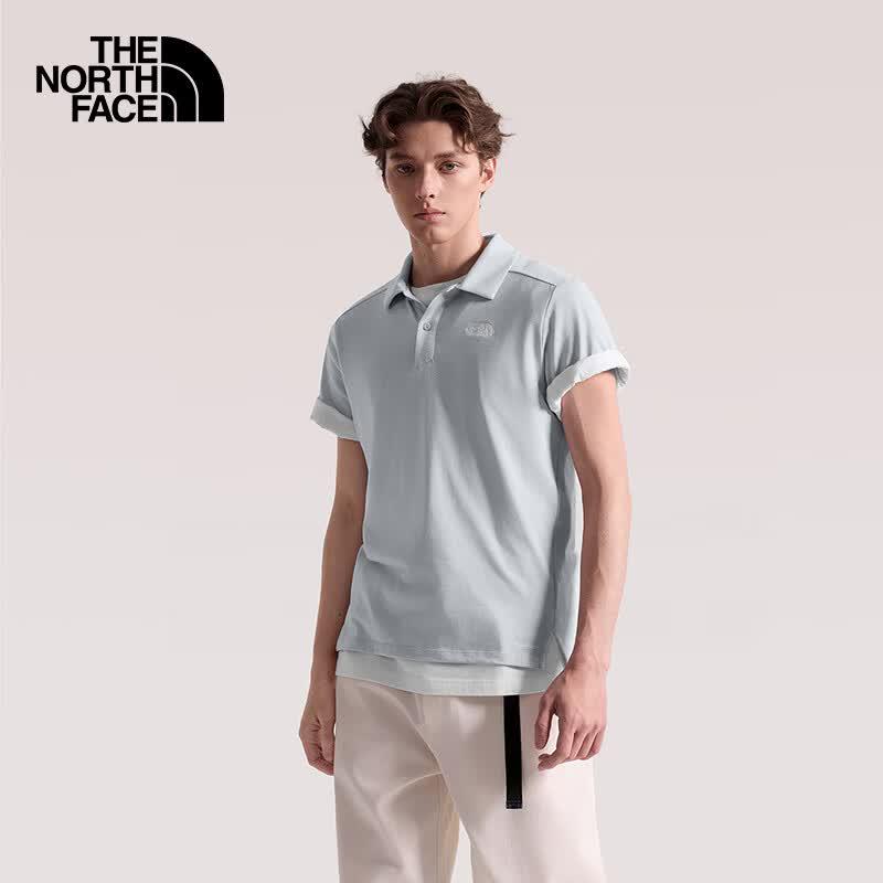 Унисекс быстросохнущая рубашка-поло The North Face S серый