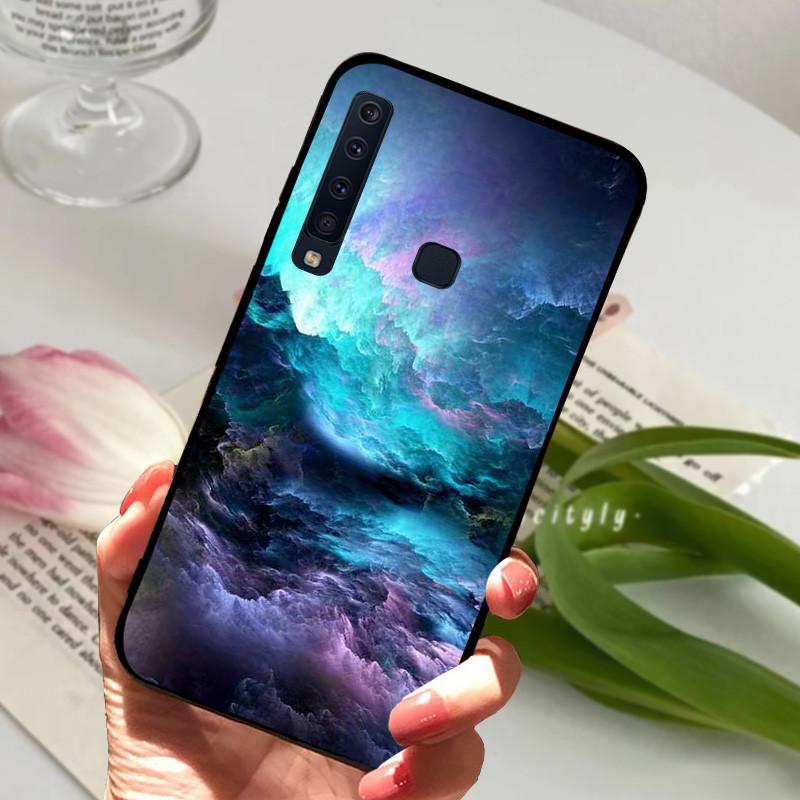 Für Samsung Galaxy A9 2018 Hülle SM-A920F Weiches Silikon Tiere Bemalte Rückseite Handyhülle Für Samsung A 9 A9 A7 2018 Coque