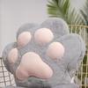 36x30x16cm Plush Bear Cat Paw Pillow Stuffed Fluffy Cartoon Animal Hands Burner Back Support Plushie Birthday Gift