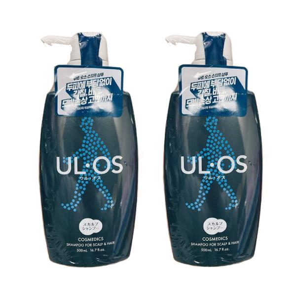 UL·OS Scalp Purifying Shampoo 500ml x 2 Packs