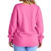 Women's Fashion Casual Solid Color Oversized  Long Sleeve Loose Fit Top