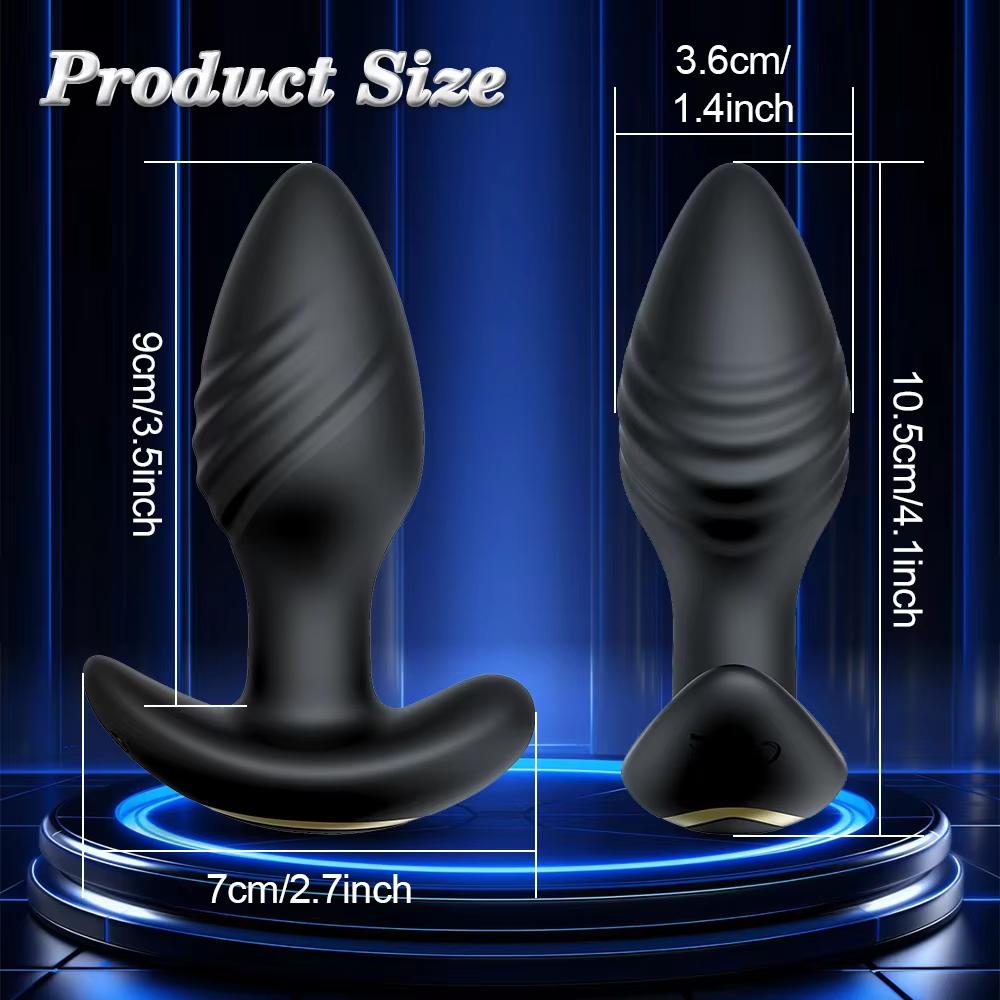 Wireless Bluetooth Vibrating Anal Plug Men Prostate Massager App Control Male Butt Plug Vibrator Adult Sex Toy for Women