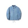 Li Ning X OG Slick Collaboration Skateboard Series Loose Wash Denim Jacket Men Jackets Light-Blue-Denim AJDT543-3