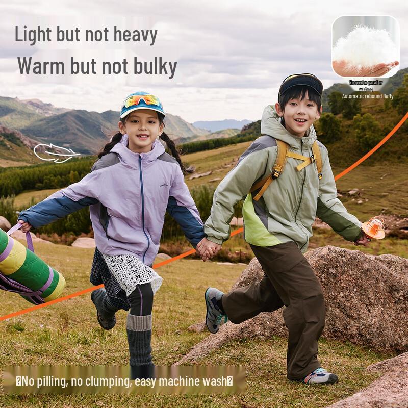 EBAER Kids  Lightweight Padded Softshell Hooded Jacket 160