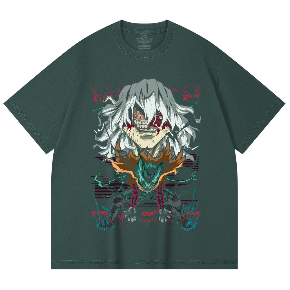 230 Gsm 100% Cotton My Hero Academia V9 Shigaraki Print Unisex Heavy Cotton T Shirt