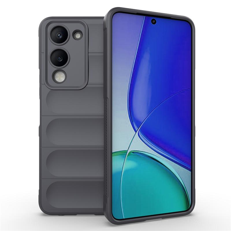 Shockproof Phone Case For Vivo Y19 Case Anti-Slip Soft Silicone Back Cover For Vivo Y29S Case For Vivo Y19 Y29S Y19e Y04 Y19S GT